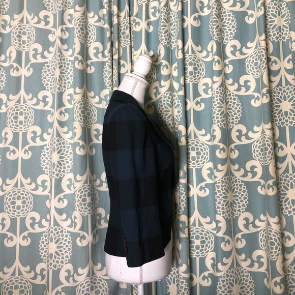 Elizabeth and James Wool Blend Plaid Jacket - Picture 4 of 9